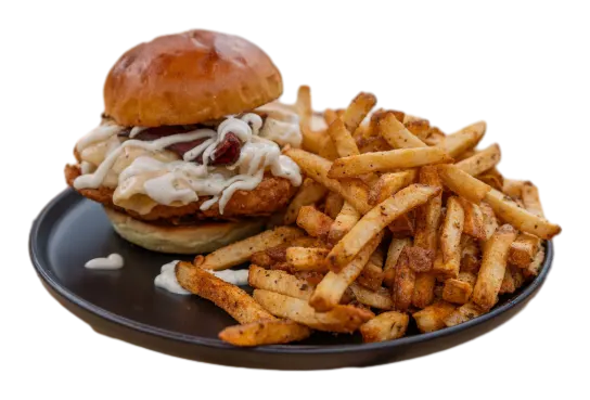 Crazy Chicken Bacon Ranch Sandwich