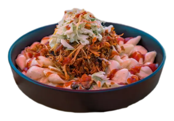 Pulled pork Mac & Cheese